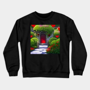 Valentine Wall Art - Dangerous date on the shore - Unique Valentine Fantasy Planet Landsape - Photo print, canvas, artboard print, Canvas Print and T shirt Crewneck Sweatshirt